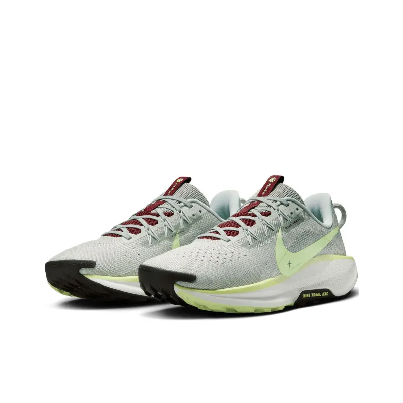 Nike Pegasus Trail 5 Light Silver College Grey Dark Team Red Barely Volt-3