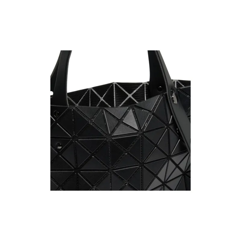 ISSEY MIYAKE Polyester Tote Bag, Shopping Bag, Shoulder Bag, Handbag Women's Black-2
