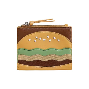 TOUTOU Synthetic Leather Wallet Women's Napoli Yellow
