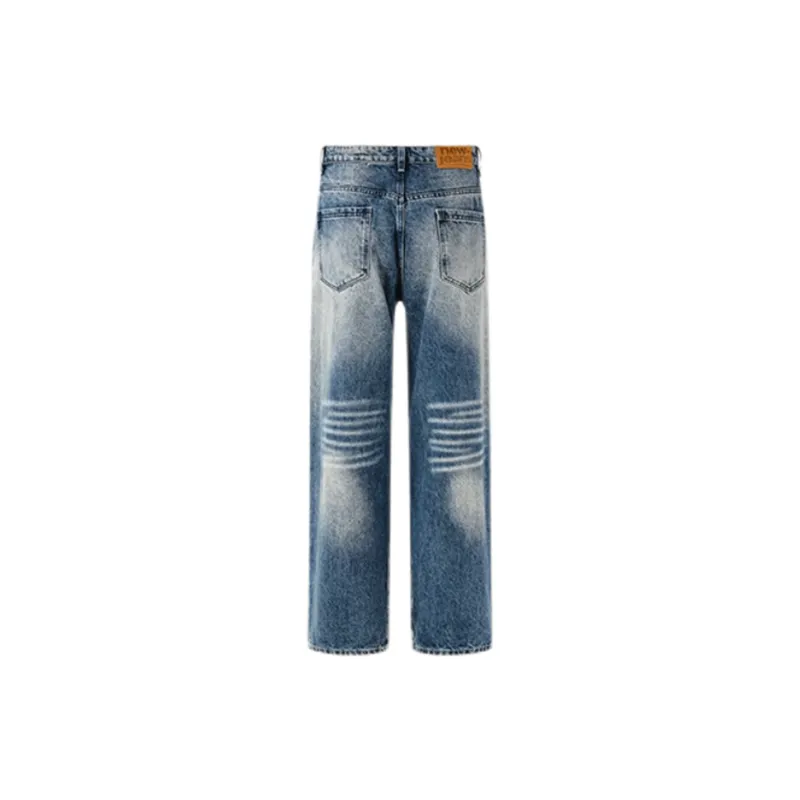 KREATE Jeans Unisex Washed Blue-1