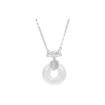 Zheng Baifu Chalcedony Necklaces Women's
