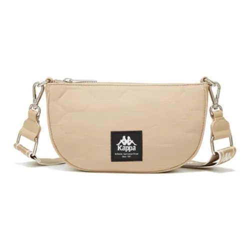 Kappa Fabric Crossbody Bag, Shoulder Bag Women's Khaki