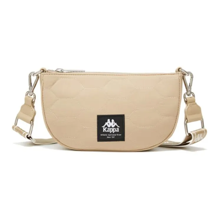 Kappa Fabric Crossbody Bag, Shoulder Bag Women's Khaki-0