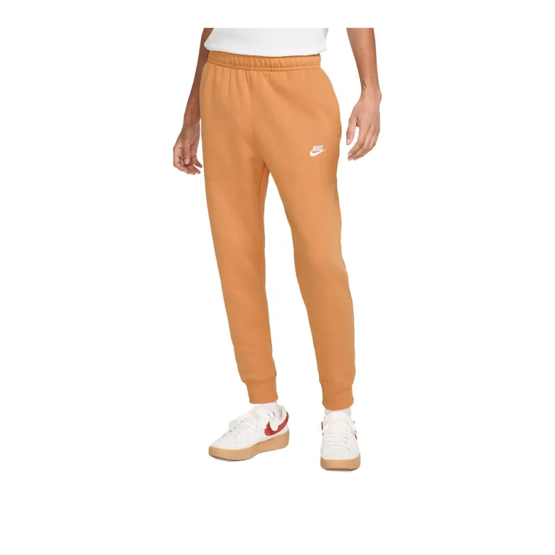 Nike Sportswear Club Joggers Knitted Sports Pants Men's Orange-0