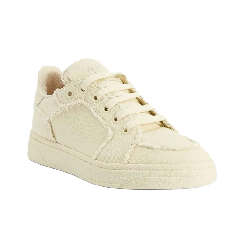 Giuseppe Zanotti/GZ Gz94 Low Top Canvas Shoes Men's Beige-2
