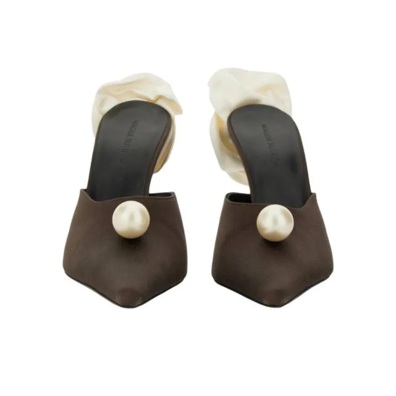 MAGDA BUTRYM Closed Toe Slippers Women's Brown-3