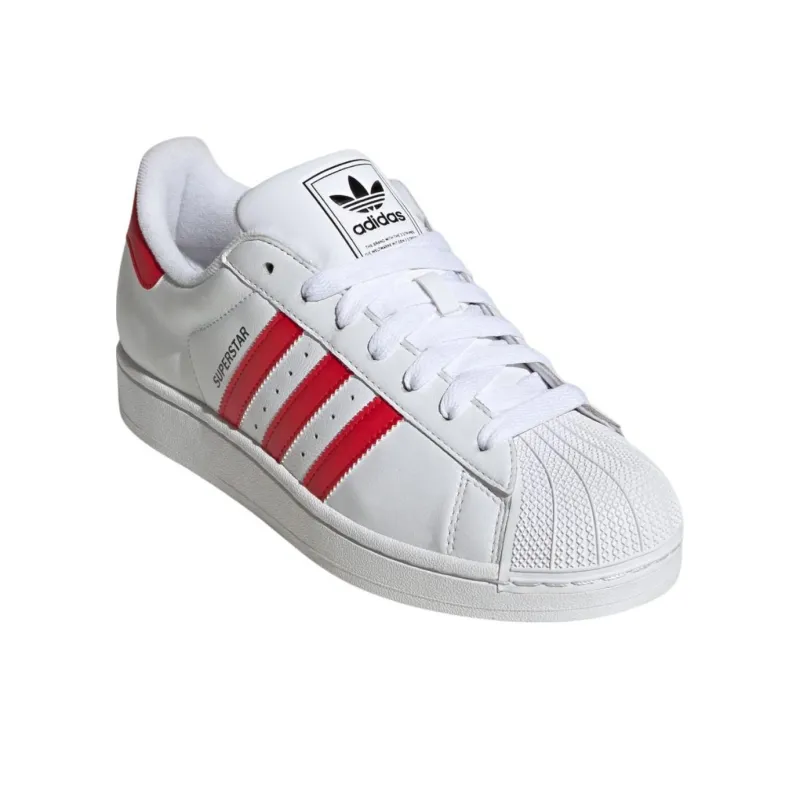 Adidas Superstar Ii Cloud White Better Scarlet-2