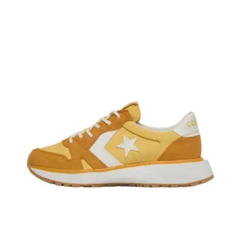 Converse Anti Slip Wear Resistant Low Top Casual Running Shoes Unisex Yellow