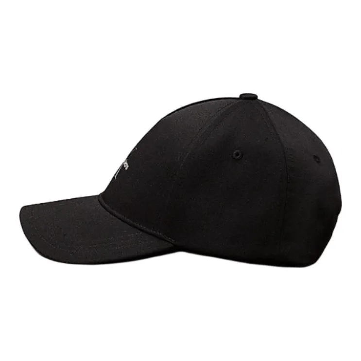 CALVIN KLEIN Recycled Polyester, Mixed Polyester Twill, Polyester Baseball Caps Women's Black-1