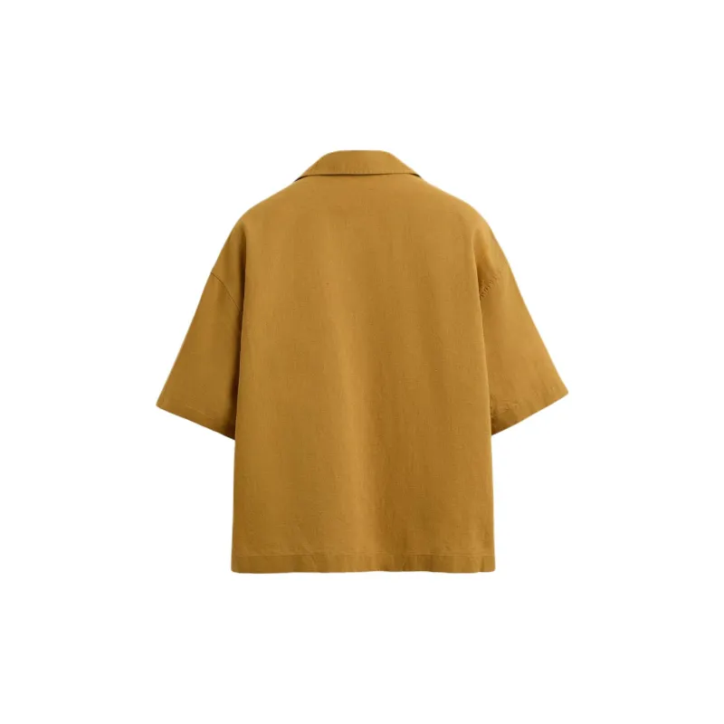 ZARA Shirts Men Yellow-1
