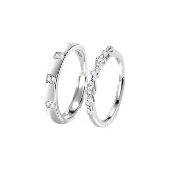 GUDUD 925 Sterling Silver Rings Unisex