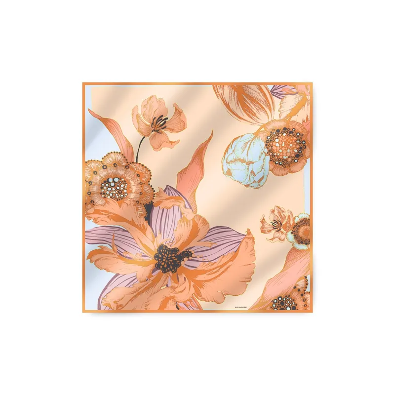 MARJAKURKI Silk Scarves Women's-6