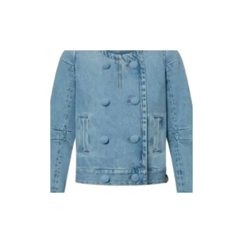 LOUIS VUITTON Double Breasted Denim Jacket-3