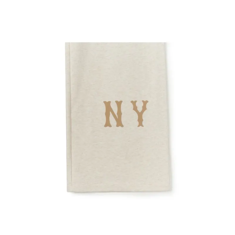 MLB New York Yankees Casual Pants Women's Ecru-5