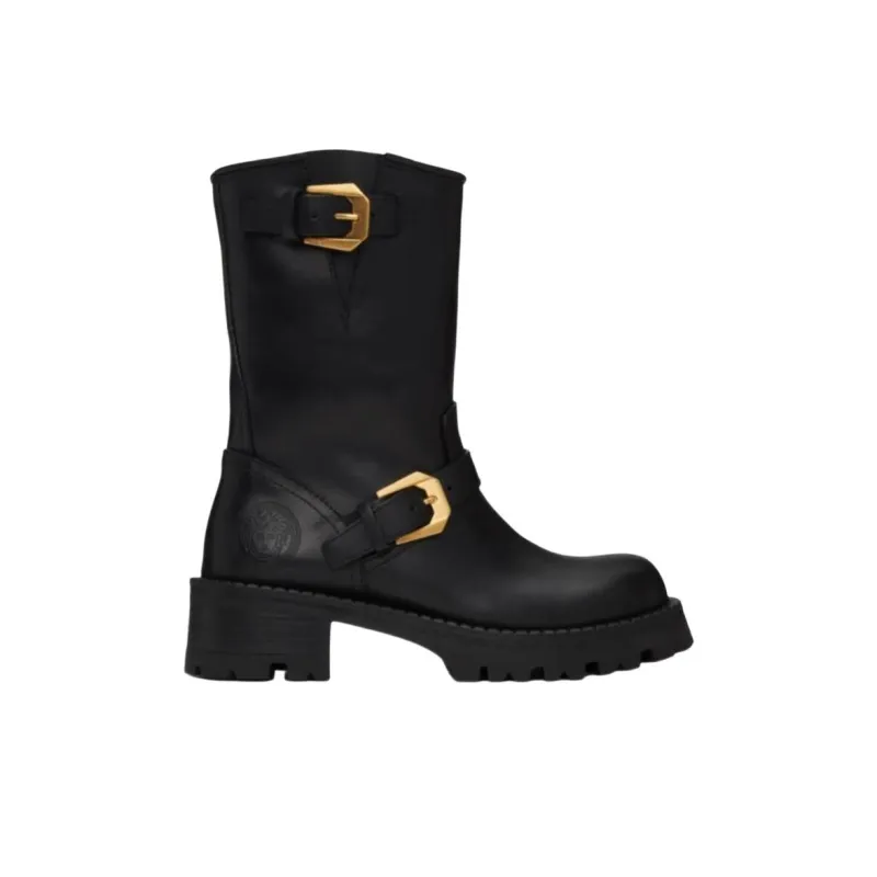 FANSIZHE Ankle Boots 4.5cm Women's Black-1