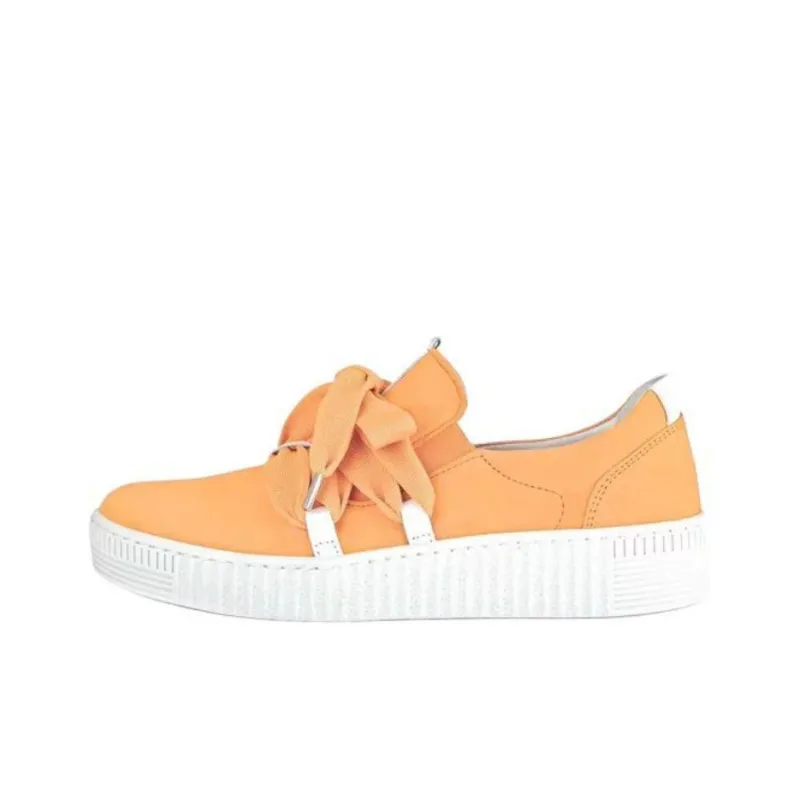 Gabor Fashion Low Top Casual Shoes Unisex Orange-0