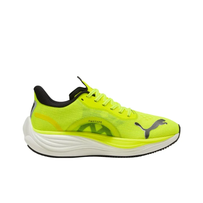 PUMA Velocity NITRO™ 3 Cushioned Slip-Resistant Low-Top Casual Running Shoes Men's Yellow-1
