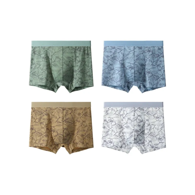 MIIOW Trend Party Series Underpants Men's 4 Pack-10
