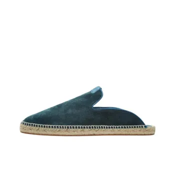 Lanvin Wrap-toe Slippers Men's Blue
