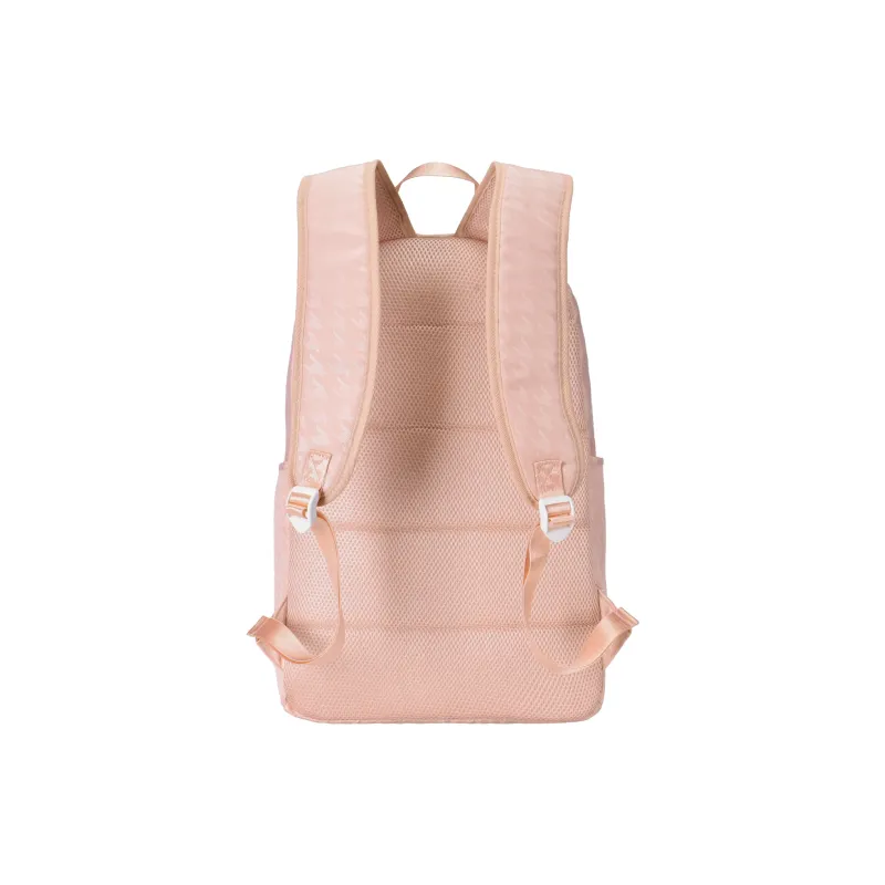 TURN UP Polyester Backpack Unisex Pink-2