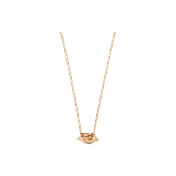 Ferragamo Double Gancini Pendant Necklace