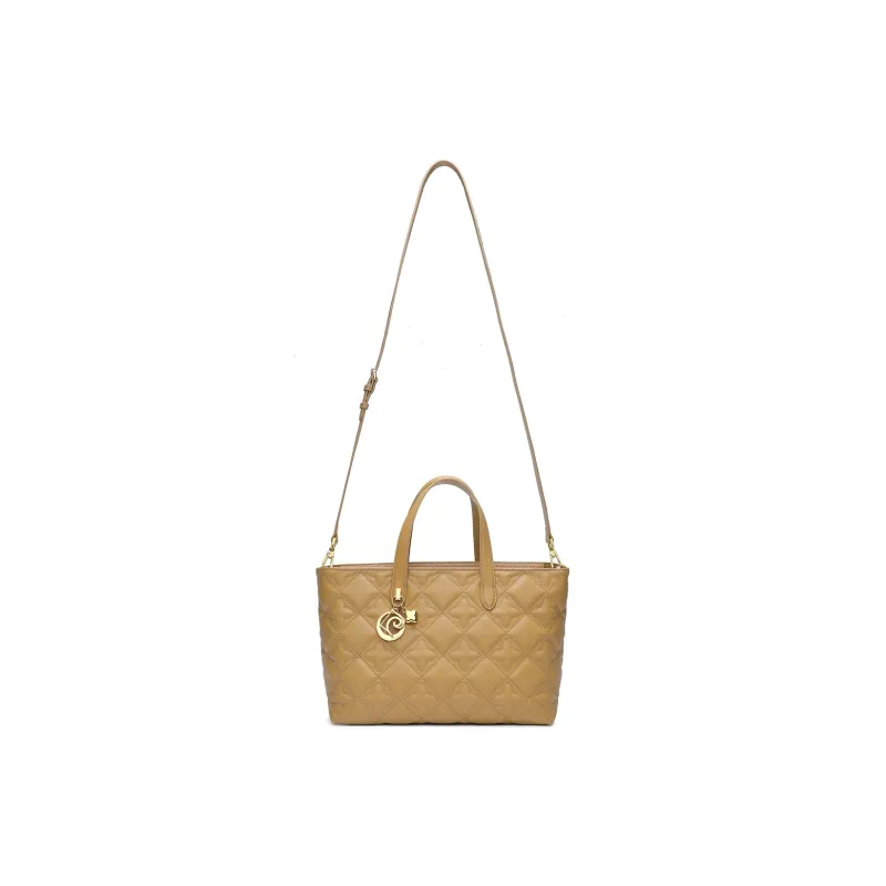PIERRE CARDIN Cow Leather Tote Bag Shopping Bag Handbag Women's Multicolor-10