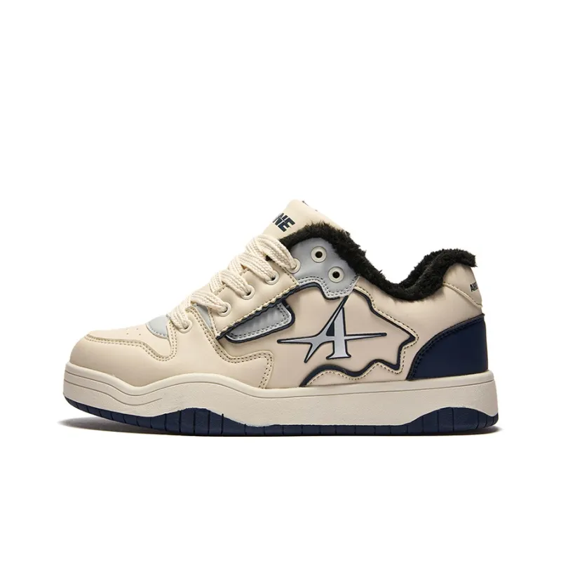 A1 Puffy Shoes Coverage Thermal Abrasion Resistant Breathable Low Top Skateboard Shoes Unisex-24