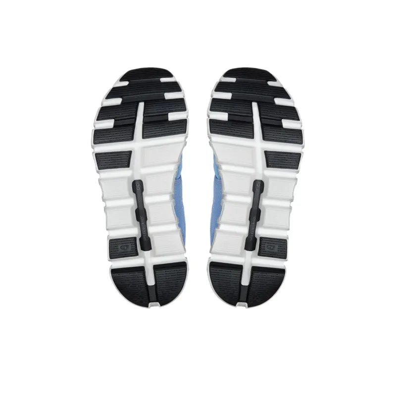 On Running Cloud 6 Chambray White Women's-2