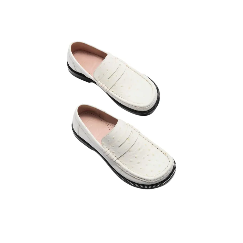 LOEWE Campo Loafers Men's White-4