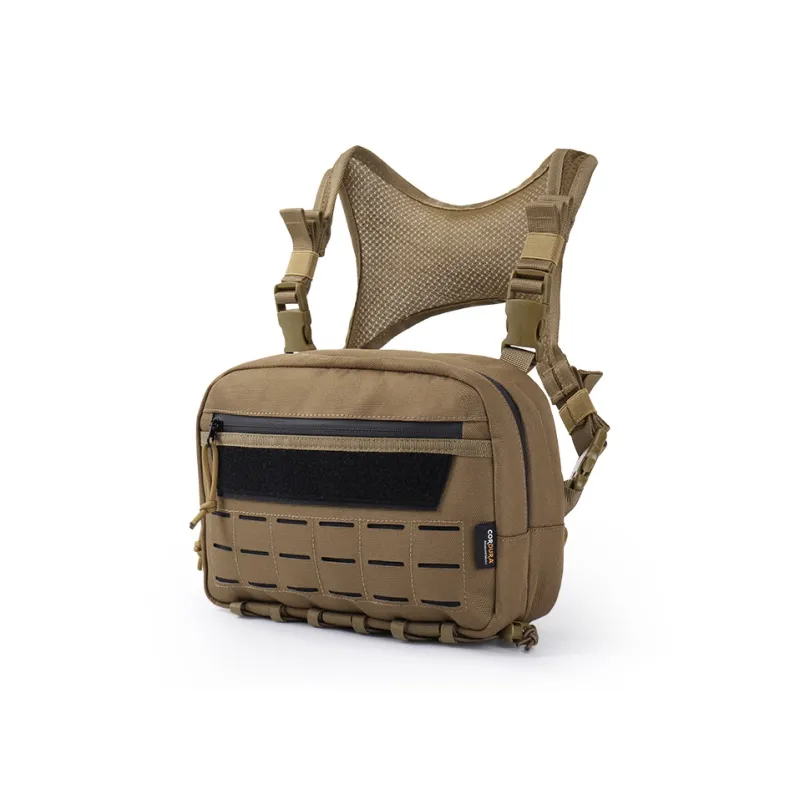 MARDINGTOP DuPont Polyester Sling Bag Trumpets Unisex Khaki/Black-0