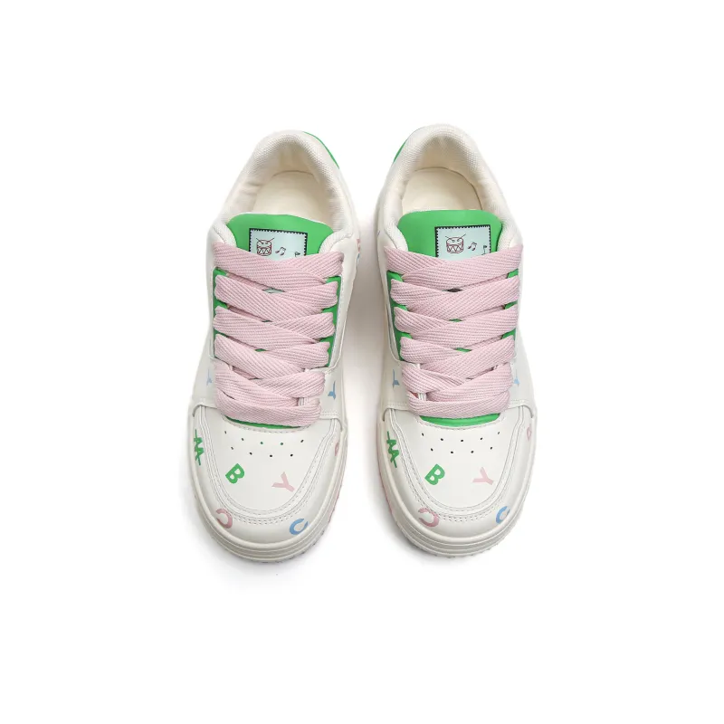 Alan Vincent Shock Absorbers With Abrasion Resistant And Slip Resistant Properties Low Top Casual Shoes Women's-3