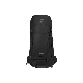 OSPREY Recycled Nylon Outdoor Mountaineering Bag Backpack, Men's Women's Black