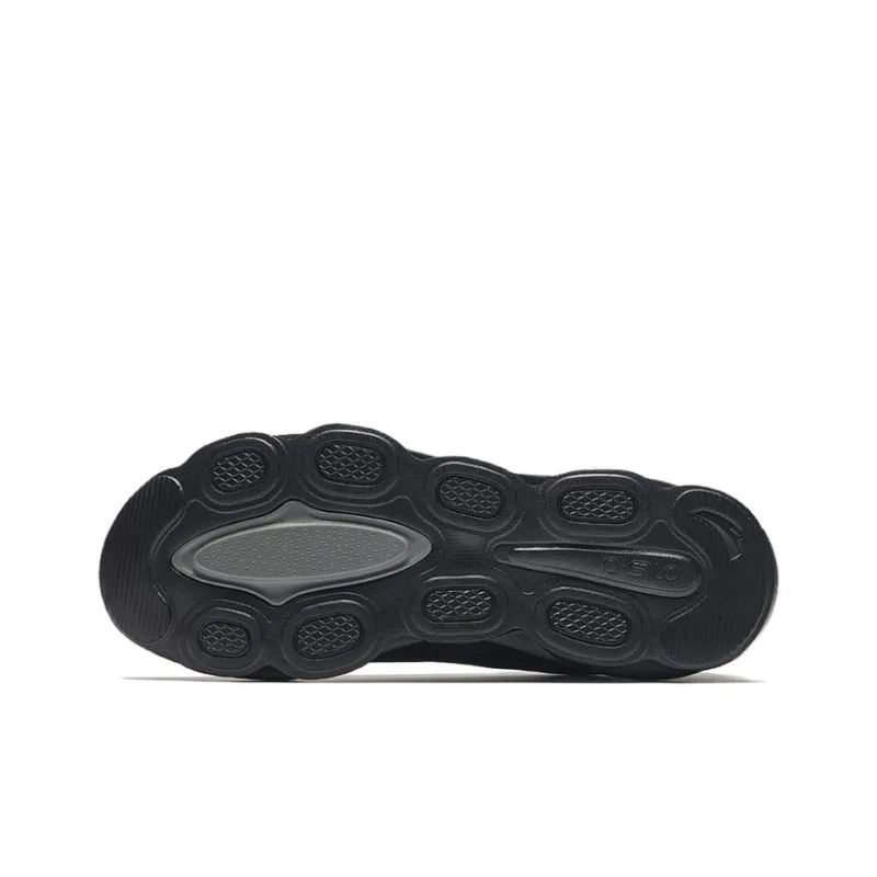 CHAOJIANTA Non-slip Wear-resistant Shock Absorption Low-Top Training Shoes Men's Basic Black-4