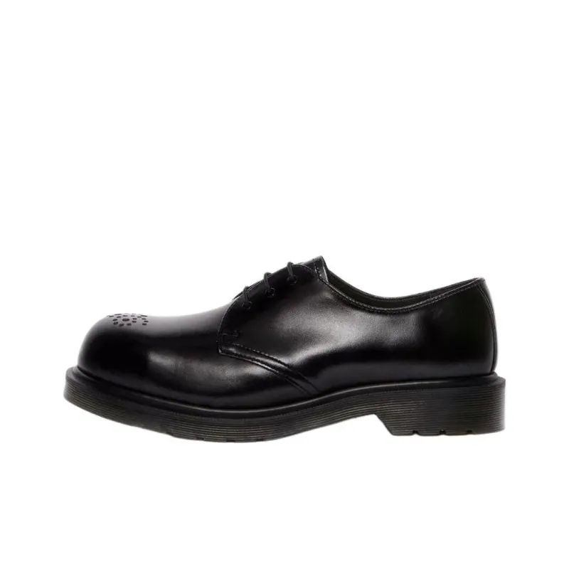 Dr. Martens 1461 Analine Leather Steel Toe Shoes Black-0