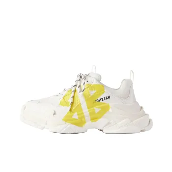 Balenciaga Triple S Low Top Casual Shoes Men's White