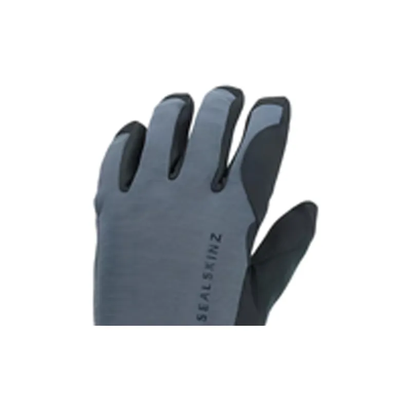 SEALSKINZ Polyester Polyurethane Elastane Polyurethane Film Gloves Unisex Gray-1