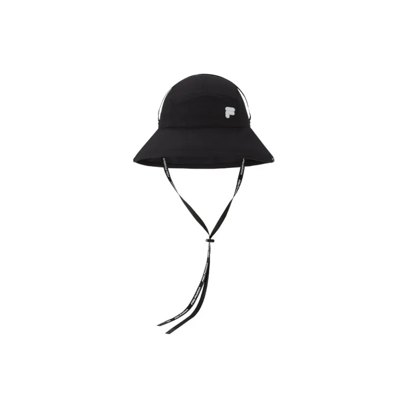 FILA FUSION Polyamide Bucket Hats Unisex Black-1