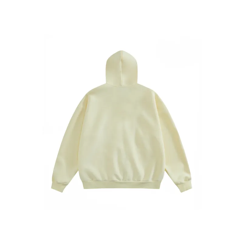 WOHOO Sweatshirt Unisex Light Yellow-9