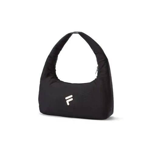 FILA FUSION Fabric One Shoulder Handbags Women's Black