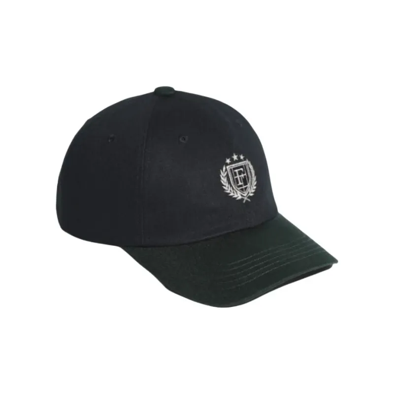 FILA 100% Cotton Baseball Caps Unisex Black-1