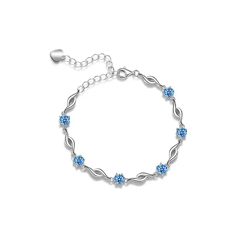 GOOUI S925 Silver Bracelets Women's-5