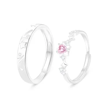 PRETTY DIARY S925 Silver Rings Unisex