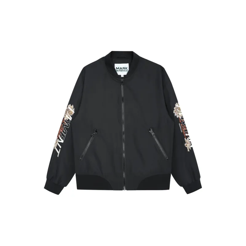 FAIRWHALE Jackets Coats Men's Pure Black-1