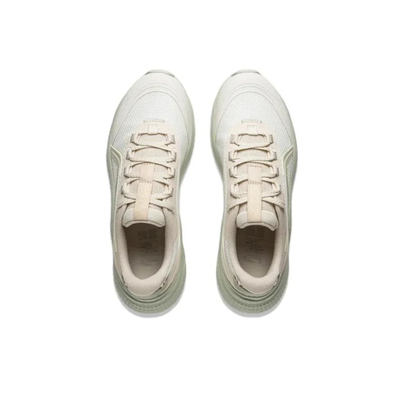 LiNing Liuyun Anti-Slip And Wear-Resistant Breathable Low-Top Casual Running Shoes Women's White Pink Cyan-3