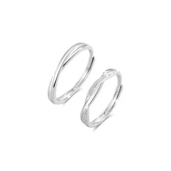 BLANK IN BLANK Sterling Silver Rings Unisex