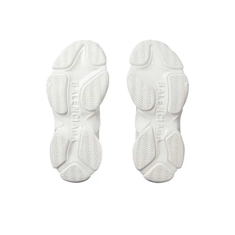 Balenciaga Triple S Low Top Casual Shoes Women's White-6