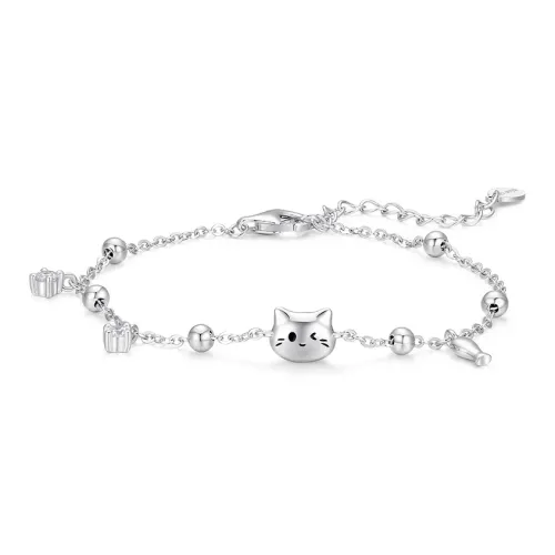 KADER 925 Sterling Silver Bracelets Women's Silver, Box