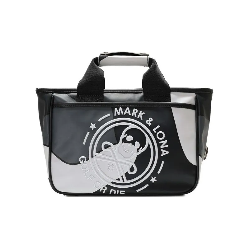 MARK & LONA Synthetic Leather Tote Bag, Shopping Bag, Handbag Unisex Black-2