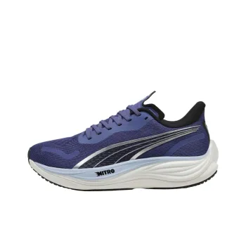 PUMA Velocity NITRO™ 3 Anti Slip Wear Resistant Low Top Casual Running Shoes Men's Blue Black