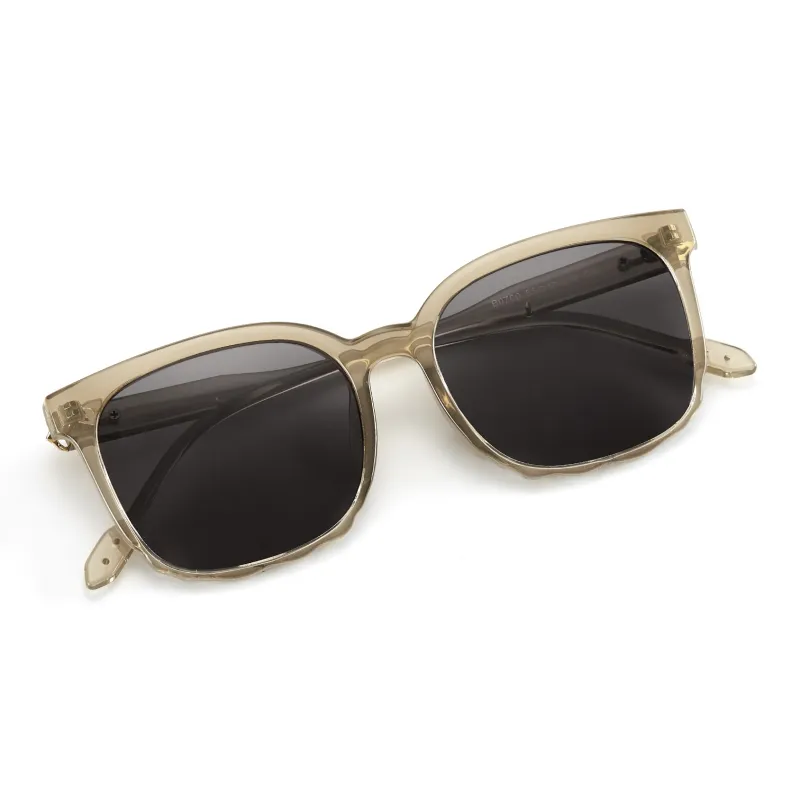 CLARKIA FLOWER TR/Memory Plastic Irregular Shape Sunglasses Unisex-8